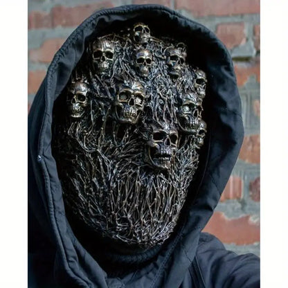 Bone-Chilling Elegance: Steam Skeleton Mask-3