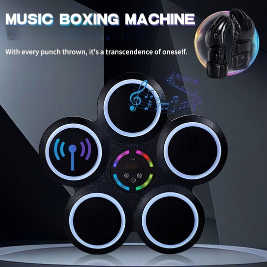 Smart Music Boxing Machine Wall-Mount with Gloves-1